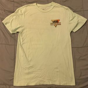 Vans Mint Color Shirt Small